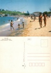 Cartão Postal Macaé, RJ - Praia de Imbetiba, Editora Paranacart ref. 2, sem uso