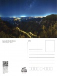 Cartão Postal Serra do Rio do Rastro, SC - Vista noturna, Editora Be-Art, sem uso