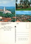 Cartão Postal São Pedro do Ivaí, PR - Aspectos da cidade: 1- Igreja Matriz São Pedro Apóstolo´, 2- Prefeitura Municipal, 3- Vista parcial, Editora Postal Cultural, usado