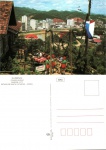 Cartão Postal Blumenau, SC - Cidade Jardim, Editora Paranacart ref.  60, sem uso