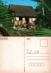 Cartão Postal Blumenau, SC - Casa rural típica alemã, Editora Mercator ref. 98, sem uso, porém datado 03/05/1984