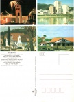 Cartão Postal Blumenau, SC - Aspectos da cidade, Editora Paranacart ref 62, sem uso