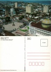Cartão Postal Manaus, AM - Praça São Sebastião, aparecendo em 1 plano o Teatro Amazonas, Editora Mercator ref. E-3217, sem uso