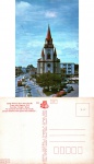 Cartão Postal Curitiba, PR -  Igreja Senhor Bom Jesus Portão, Editora Postal Cultural ref. 323, sem uso