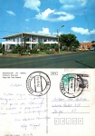 Cartão Postal Mandaguari, PR - Prefeitura Municipal, Editora Ambrosiana, usado, circulado 20/02/1984.