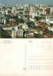 Cartão Postal Curitiba, PR - Vista parcial, Editora Paranacart ref. 211, sem uso