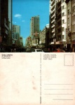 Cartão Postal Curitiba, PR- Rua XV de Novembro, Editora Mercator ref.  42, sem uso 