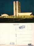 Cartão Postal Brasília, DF - Aspecto do Congresso, Editora Colombo ref. 111, usado
