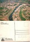 Cartão Postal Videira, SC - Vista aérea parcial da cidade, Editora Equiplan, sem uso