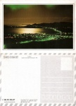 Cartão Postal Florianópolis,  SC - `Luzes` Lagoa da Conceição, Editor Eduardo Schumacher, ano 1998, sem uso