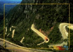 Cartão Postal Bom Jardim da Serra/Lauro Muller, SC - Serra do Rio do Rastro, altitude 1460 mts, Editora Portfolio ref. 49, sem uso