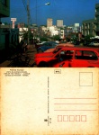 Cartão Postal Foz do Iguaçu, PR - Vista da Avenida Brasil, Editora Paranacart ref. 136, sem uso
