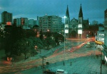 Cartão Postal Curitiba, PR - Catedral Metropolitana vista a noite, Editora ercator ref. 22, sem uso