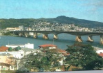 Cartão Postal Florianópolis SC - Ponte Gov. Colombo Machado Salles, Edição Schimittstamps ref. 51, sem uso