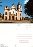 Cartão Postal  Olinda, PE - Igreja N. Sra. do Amparo (1644), Editora Edicard ref. 701-18, sem uso