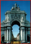 Cartão Postal Lisboa, Portugal -  Arco da Ria Augusta, ref. LXLUXX-8098, sem uso