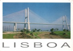 Cartão Postal Lisboa, Portugal -  Ponte Vasco da Gama, ref. LX-105A, usado