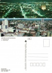 Cartão Postal Montes Claros, MG - Aspectos da cidade: 1- Vista noturna, 2- Vista parcial, Editora Postal Cultural, sem uso