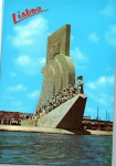 Cartão Postal Lisboa, Portugal - Padrão dos Descobrimentos, ref.  153, sem uso