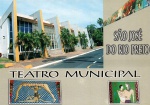 Cartão Postal São José do Rio Preto, SP - Aspectos do famoso Teatro Municipal "Humberto Sinibaldi Neto, Editora Postais do Brasil ref. 17, sem uso