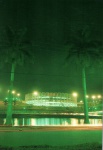 Cartão Postal Belo Horizonte, MG - Vista noturna do Mineirinho, Foto Ruy Cascavel, ref. B.H 21, usado, circulado  06/05/1991
