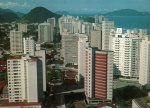 Cartão Postal Guarujá, SP -Vista parcial de Guarujá, Editora Mercator ref. 26, usado