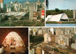 Cartão Postal Belo Horizonte, MG - Pontos turústicos e centro da cldade, Editora Mercator ref. 07, sem uso