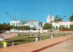 Cartão Postal Santarém, PA - Praça Rodrigues dos Santos, Editora Edicard ref. 601-08, usado