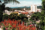 Cartão Postal Jaraguá do Sul, SC - Vista parcial do centro da cidade, Edição Nucleo de Fotografia Profissional da ACUJS. ref.  NF-P-003, sem uso