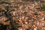 Cartão Postal Jaraguá do Sul, SC - Vista parcial da cidade, Edição Nucleo de Fotografia Profissional da ACIJS. ref.  NF-P-006, sem uso