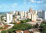 Cartão Postal Londrina, PR - Vista parcial da cidade, Editora Paranacart ref.71, sem uso