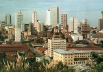 Cartão Postal Caxuas do Sul, RS - Vista parcial da cidade, Editora Mercator ref. 01, sem uso