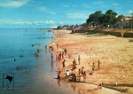 Cartão Postal Santarém, PA -  Praia dos Namoradas, Editora Edicard ref. 601-11, usado
