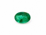 Esmeralda verde 0,57 ct 100% Natural. Peso total: 0,57 ct. Dimensão: 6x4 x  x  mm. Cor: verde . Lapidação: Oval facetada. Quantidade : 1 unidades. . Tratamento: 100% Natural . Código: F-2987