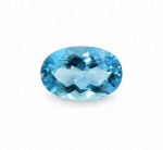 Água Marinha Azul 3,21 ct 100% Natural. Peso total: 3,21 ct. Dimensão: 12 x 8 x  mm. Cor: Azul . Lapidação: Oval. Quantidade : 1 unidades. . Tratamento: 100% Natural . Código: F-2369