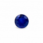 Safira Azul 0,7 ct com tratamento Glass Filled. Peso total: 0,7 ct. Dimensão: 5 mm. Cor: Azul . Lapidação: Redonda. Quantidade : 1 unidade. Código: 3732