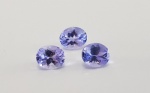 Lote de Tanzanita 100% natural Azul/Roxo 2,29 ct 100% Natural, Peso total: 2,29 ct, Dimensão: 6 x 5 x  / 6 x 5 x  / 6 x 5 x  mm, Cor: Azul/Roxo , Lapidação: oval Facetado , Tratamento: Térmico , Código: F-986