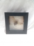 Quadro com inseto preservado. Cigarra da família Cicadidae montada em um quadro decorativo. O texto no quadro identifica o espécime como Tibicen linnei. Inclui informações sobre o local e a data da coleta - Franco da Rocha - SP/2021. Detalhes conforme fotos, _(ºLº)_ Caso necessite, tire todas suas dúvidas via atendimento personalizado por WhatsApp: (11) 98681-9377. Não deixe para última hora! Antecipadamente agradecemos pelo seu lance. Sem testes ou garantias futuras de originalidade, material ou procedência.