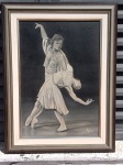 QUADRO - Quadro com casal dançando Ballet do artista José Anael Salvador, datado de 23 de julho de 1994. Aprox. 53 x 69cm.Detalhes conforme fotos, _(ºLº)_ Caso necessite, tire todas suas dúvidas via atendimento personalizado por WhatsApp: (11) 98681-9377. Não deixe para última hora! Antecipadamente agradecemos pelo seu lance. Sem testes ou garantias futuras de originalidade ou procedência.
