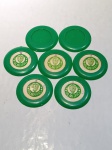 Futebol de botão - Antigo time de futebol de botão do Palmeiras. Botões na cor verde, em ótimo estado. Detalhes conforme fotos, _(ºLº)_ Caso necessite, tire todas suas dúvidas via atendimento personalizado por WhatsApp: (11) 98681-9377 ou pelo e-mail: contato@antiguera.com.br, onde você pode solicitar fotos detalhadas. Não deixe para última hora! Antecipadamente agradecemos pelo seu lance. Sem garantias futuras de originalidade ou procedência.