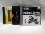 Lote com 3 CDs incluindo `Toquinho e Vinícius` da coleção Millenium; `Tom Jobim` Minha História e `Tom Jobim` Tom Jobim´s Music. Detalhes conforme fotos, _(ºLº)_ Caso necessite, tire todas suas dúvidas via atendimento personalizado por WhatsApp: (11) 98681-9377. Não deixe para última hora! Antecipadamente agradecemos pelo seu lance. Sem testes ou garantias futuras de originalidade, material ou procedência.