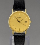 Tissot - Ouro 18k 750. Belíssimo e Raro relógio Tissot contrastado em ouro 18k 750 maciço.