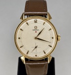 Omega - Ouro 18k 750. Belíssimo e Raro Relógio Omega Star Red Cal 265.