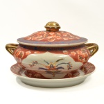 Sopeira em porcelana chinesa altura 18 x 22 x 32 cm