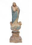 Imagem Nossa Senhora da Conceição altura 31,5 cm. terracota