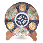 Prato Imari com 24 cm de diâmetro