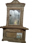 Antigo - Lavabo de ferro, Escocês da marca. (Falkierk, é uma Cidade da Escócia) Medidas: Alt. 115 x L 75 cm - Larg. menor 55 cm.