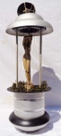 ITALIANA - Antiga Luminária de chuva de óleo mineral década 60 e 70 No interior apresenta escultura de vénus, moldada em resina. Assinada A. Giomelli Medidas:  Alt. 87 x 35 cm  (Funcionando a iluminação, esta sem óleo, bomba não testada)
