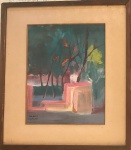 MARIO ZANINI- aquarela s/ papel, medindo 16 x 20 cm e 26 x 29 cm.