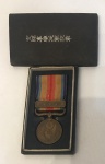 Medalha em bronze japonesa Segunda Guerra Mundial.